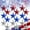 Multicolor, variant on 4th of July Star Ornaments for Tree,18pcs Independence Day Star Hanging Ornaments Blue Red Mini Tree Ornaments for Independence Day Labor Day Christmas Tree Decor