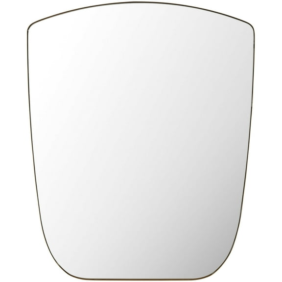 Livabliss Ajanta Modern Accent Mirror,29"H x 24"W x 1"D,Gold