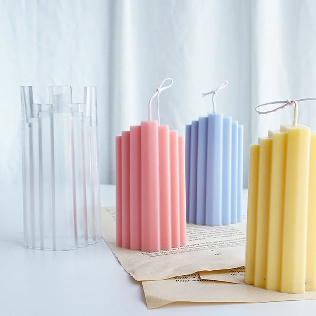 ADDHAT 1Ud Para Velas Artesanales Con De Bloques Fácil De Usar Y Decorar