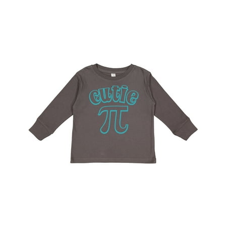 

Inktastic Cutie Pi Boys or Girls Long Sleeve Toddler T-Shirt