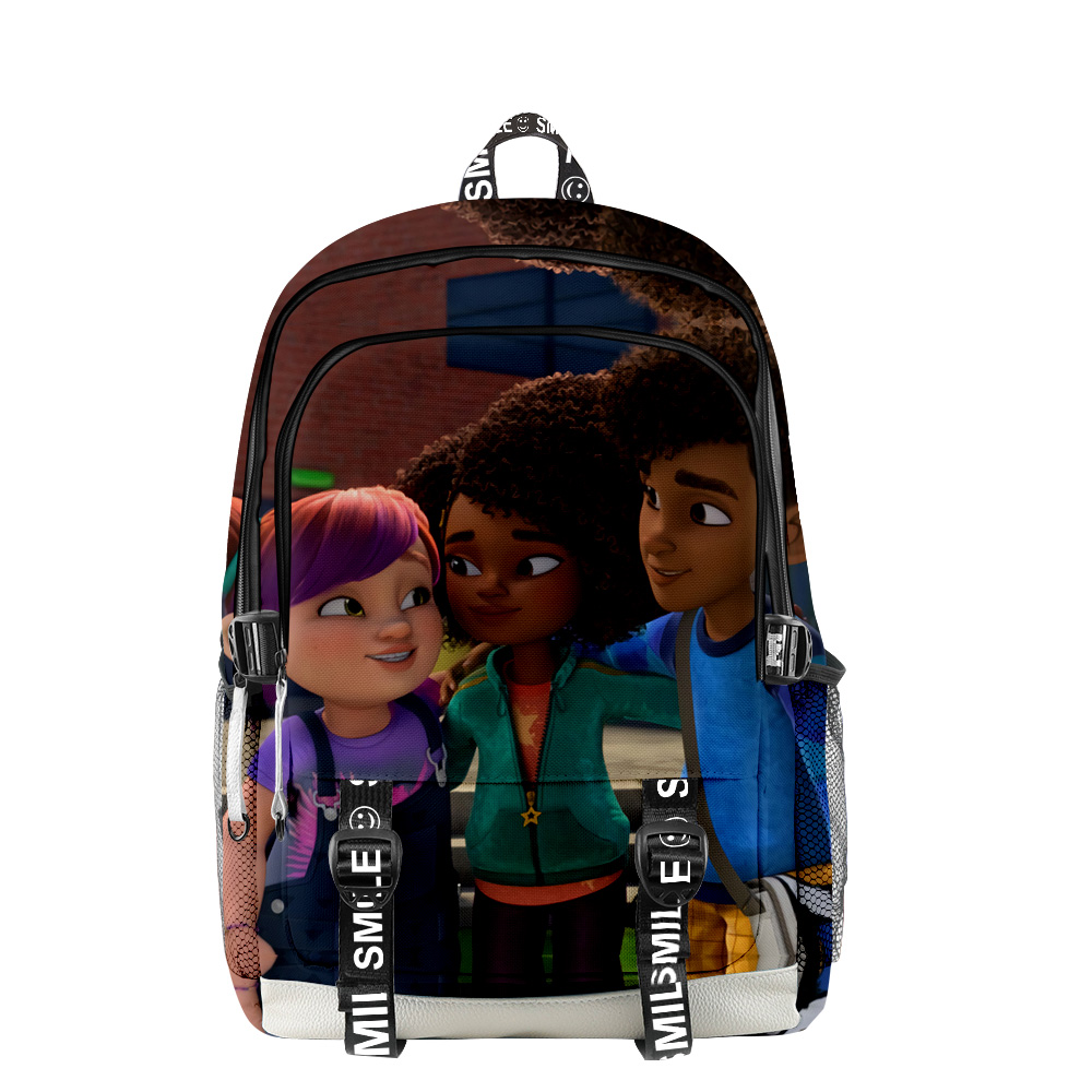 Karma's World Travel Backpack Fashion Zip Pack Cosplay Daypack Student