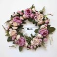 thumbnail image 4 of 2 coronas artificiales, coronas , decoraciones para puertas de pared, decoraciones para fiestas perfecl Guirnalda de rosas, 4 of 6