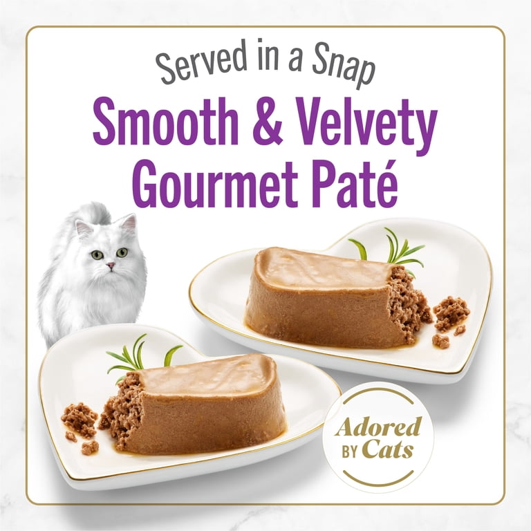 Purina Fancy Feast Petites Tender Turkey Entre Gourmet Wet Cat Food Pate