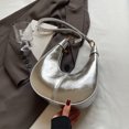 thumbnail image 4 of Bolso Hombro para Mujer Con Y Media Hobo Cuero PU El (plata), 4 of 8