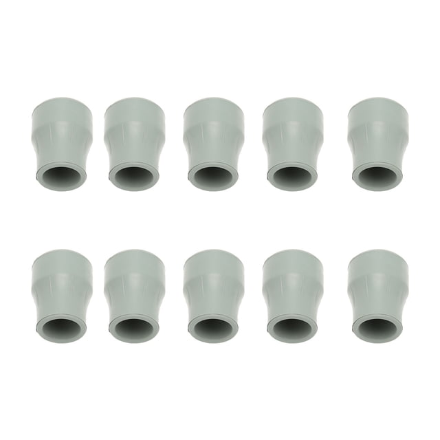 Punta De Bastón De Goma, 10 Piezas Puntas De Muleta De Repuesto Bajo Nivel De Ruido Dureza De Diámetro Interior De 22 Mm Para Muletas Plegables ANGGREK Walking Cane Tip