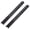 16 inch 400mm black, variant on 1Pair Hydraulic Soft Close Drawer Slides, Cold Rolled Steel Cabinet Track Rails with Damping, for Furniture Hardware