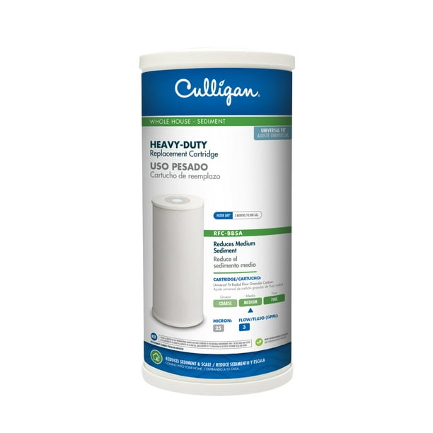 Culligan RFCBBSA HeavyDuty Whole House Water Filter Replacement Cartridge Medium 25 Micron