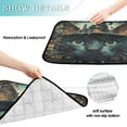 thumbnail image 4 of Qxltty Black Cat Haunted House Cat litter Pads Pet Set of 3 Diaper Mats Center Anti-leakage Layer Absorbent Soft and Comfortable, 4 of 7