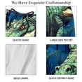 thumbnail image 4 of luoweisi Men's Beach Shorts Quick Dry Swim Trunks with Mesh Lining Crocodile M, 4 of 5