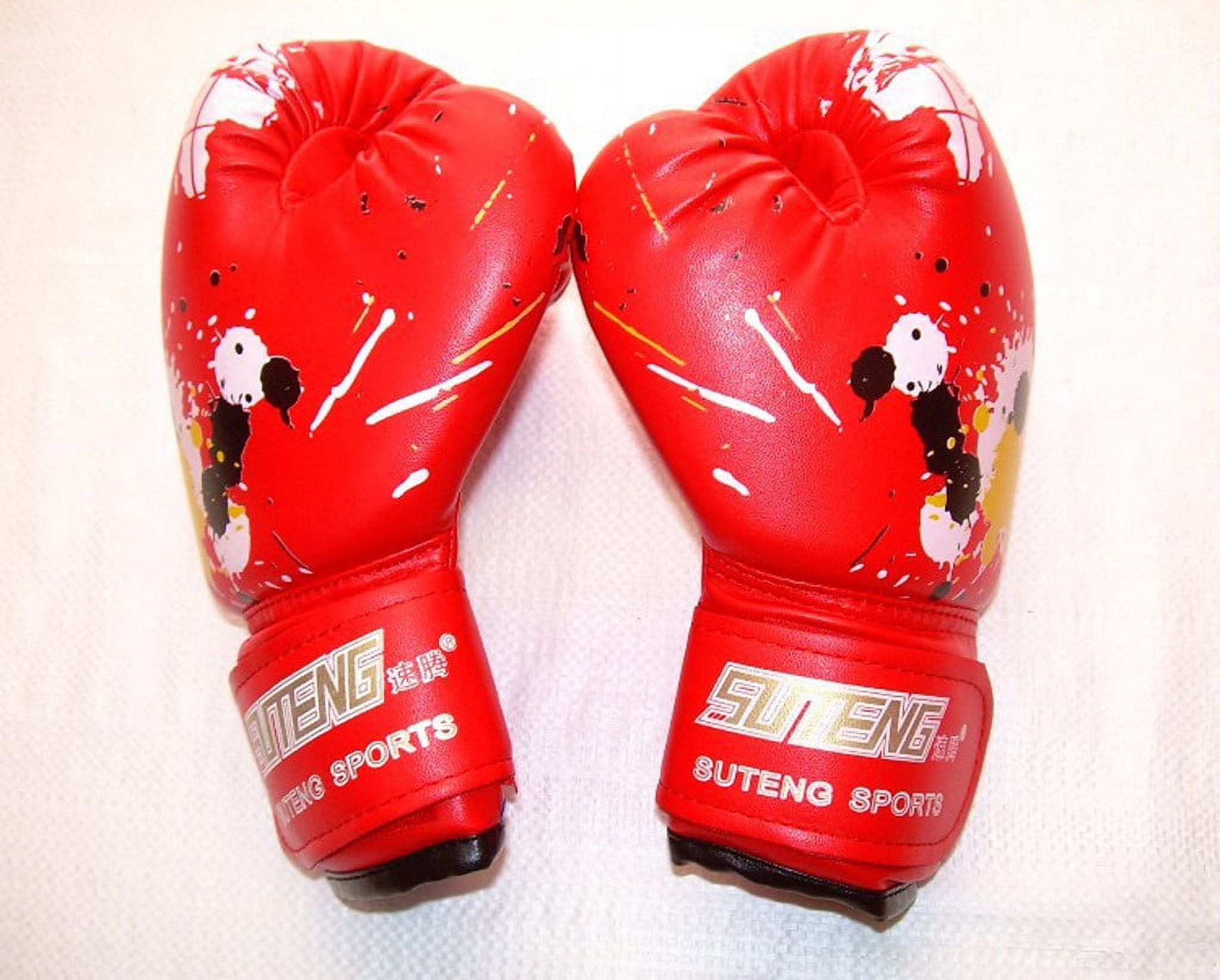 Boxing Gloves for Kids & Children,Boxing Gloves for Children 3-10 Youth Boys Girls Toddler PU Cartoon Sparring Training Boxing Gloves for Punching Bag, Kickboxing, Muay Thai Clearance