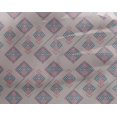 thumbnail image 4 of oneOone Georgette Viscose Fabric Diamond Geometric Printed Fabric 1 Yard 42 Inch Wide, 4 of 4