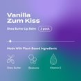thumbnail image 2 of Bálsamo labial Indigo Wild Zum Kiss Stick Vanilla (paquete de 3), 2 of 7