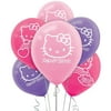 Hello Kitty Rainbow Latex Balloons, 6pk