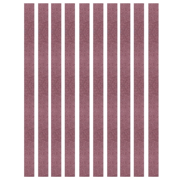 Banda Abrasiva 10 Piezas 452x15 mm Nikou Accesorios para Lijadora de Banda Grano 40# 60# 80# 100# 120#
