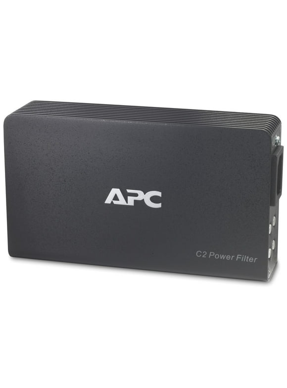APC Schneider Electric SA C Type AV Power Filter 2-Outlets Surge Suppressor