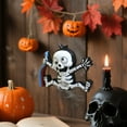 thumbnail image 2 of Lilixerw Halloween Skull Window Clings,Funny Skeleton Wall Sticker,Halloween Decals for Party Decor, 2 of 8