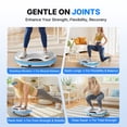 thumbnail image 6 of MERACH 4D Vibration Plate Exercise Machine, 120 Speed Levels, 440W Motor, Full Body Vibration Platform with Bluetooth Speaker, LED Lights, Resistance Bands, 440 lb Capacity, 6 of 12