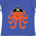 thumbnail image 4 of Inktastic Pirate Octopus Kids Funny Boys or Girls Toddler T-Shirt, 4 of 5