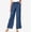 Z02 Blue, variant on Womens Jeans Pull on Drawstring Elastic Waist Wide Leg Soft Denim Pants with Pockets Vintage Casual Loose Boyfriend Baggy Jeans BU2 XL