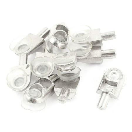 

Uxcell Silver Tone Clear Suction Cup Shelf Holder Support Pin 10 Pack