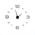 thumbnail image 2 of Etiqueta engomada del reloj de pared, reloj de pared de acrílico 3D de bricolaje D Reloj de pared Eficiencia óptima, 2 of 8
