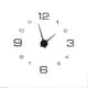 thumbnail image 1 of Reloj de pared NikouMX DIY Acrílico 3D decoración negro plateado, 1 of 8
