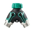 suyin Garden 2 Way Garden Hose Leak Free Lever Control Water Splitter