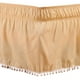 thumbnail image 5 of Yuarrent Ambiente Elegante Y Con Estilo En El Hogar Funda De Somier Con Volantes Fácil De Limpiar Beige US-Full54*75in Beige EE.UU.-Full54*75in 2Conjunto, 5 of 6