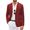 Red, variant on COOFANDY Men's Linen Blazer Casual Lightweight Two Button Sport Coats Formal Business Suit Jacket Unlined Blazer