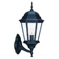 thumbnail image 6 of Richmond 1-Light Matte Black Wall Light With Seeded Glass, 6 of 6