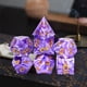 thumbnail image 5 of 7 dados poliédricos, juego D8 D10 D12 D20 juego de familiar para la familia estilo F Zulema  Dados poliédricos, 5 of 7