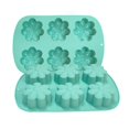 thumbnail image 1 of Pochoir en Silicone pour Gâteau Mousse Réutilisable Forme de Fleur pour Cuisson DIY, 1 of 4
