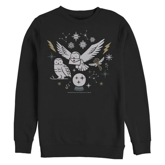 Men's Harry Potter Hedwig Winter Owl Sweatshirt