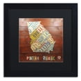 thumbnail image 2 of Trademark Fine Art 'Georgia Map' Canvas Art by Design Turnpike, White Matte, Black Frame, 2 of 6