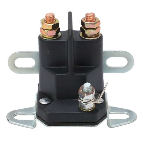 Risegun Nouveau Solénoïde De Démarreur, Relais De Solénoïde De Démarreur 4.8W Relais De Solénoïde De Démarreur De Moteur pour Tondeuse à Gazon Tracteur De Jardin ATV Motoneige 12V
