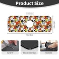 thumbnail image 2 of Pofeuu Colorful Balls Print Splash Guard for Sink Faucet Sink Gadgets-Splash Guard Behind Faucet Drip Catcher for Kitchen, Bathroom,Sink Mat, 2 of 7