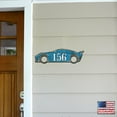 thumbnail image 6 of Sports Car Wooden Custom House Number Sign by G. DeBrekht | Love Family Kids Decor - MA98451, 6 of 7