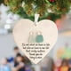 thumbnail image 5 of Adorno de La Amistad de Vidrio Marino En Forma de Corazón Hecho a Mano: Decoración Colgante para Árbol de Navidad, Ideal Como Regalo para Tu Mejor Amiga, Hermana o Compañera de Trabajo., 5 of 7