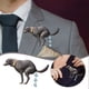 thumbnail image 1 of Broche metálico para perro con diseño paródico, en forma de corazón con incrustaciones, para suéter, 1 of 8