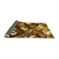 thumbnail image 2 of Ahgly Company Indoor Rectangle Abstract Orange Modern Area Rugs, 4' x 6', 2 of 4