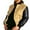 Yellow, variant on Today Deals Dagegui Men's Letterman Baseball Jacket Trendy Patchwork Varsity Bomber Jackets Leather Long Sleeve Button Down Coats with Pocket Navy M