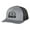 Dad, variant on Men's Father's Day World's Best Step Dad Embroidered Mesh Back Trucker Hat, Heather Grey/Black