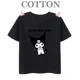 thumbnail image 3 of Camiseta de algodón para niños Kuromi, camiseta informal de verano de manga corta con estampado de anime My Melody Sanrio, regalo kawaii para niños y niñas, 3 of 5