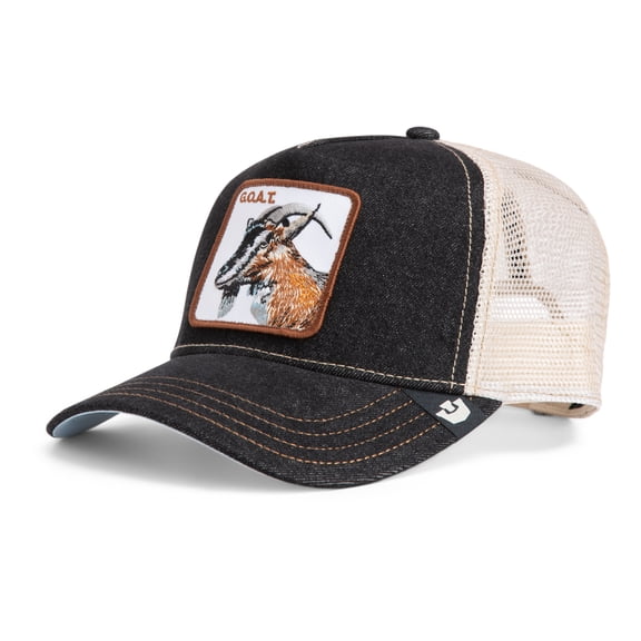 Men's  Denim Goorin Bros Goat Beard Trucker Adjustable Hat