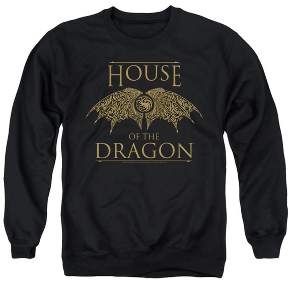 House of The Dragon, Dragon Wings Unisex Adult Crewneck Sweatshirt