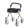 thumbnail image 3 of Comodita Avanti Rollator Walker with Unique One or Two-Hand Operation Ideal for Stroke Patients Lightweight Rolling Walker/Rollator (Metallic Champagne), 3 of 7