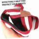 thumbnail image 5 of 1 Pair Deadlift Straps Fitness Auxiliary Wristbands Elastic Wristbands Fitness Training Equipment Strength Belts Non-slip Cotton Fabric Men, 5 of 5