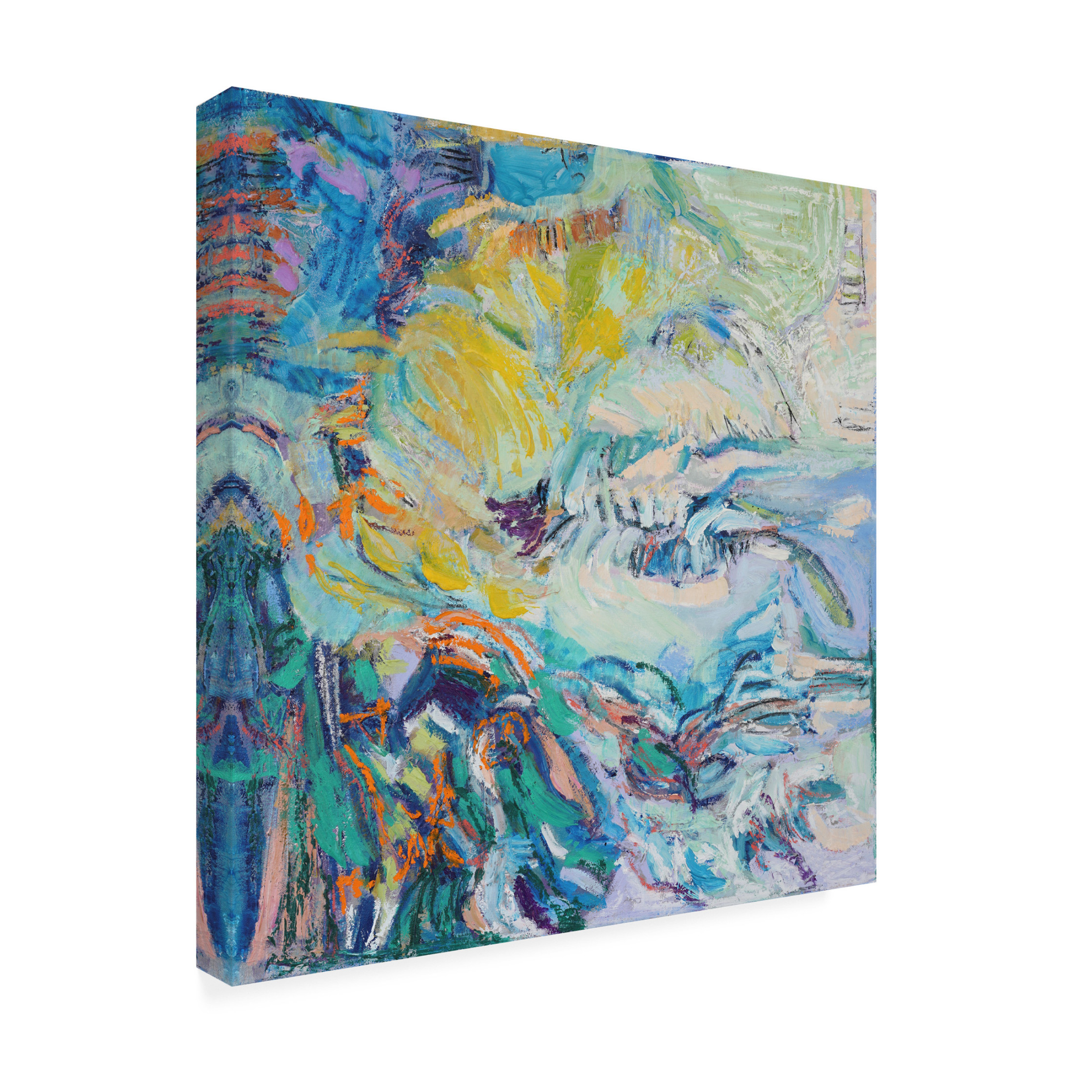 Trademark Fine Art Dorothy Fagan New Pathways II Canvas Wall Art