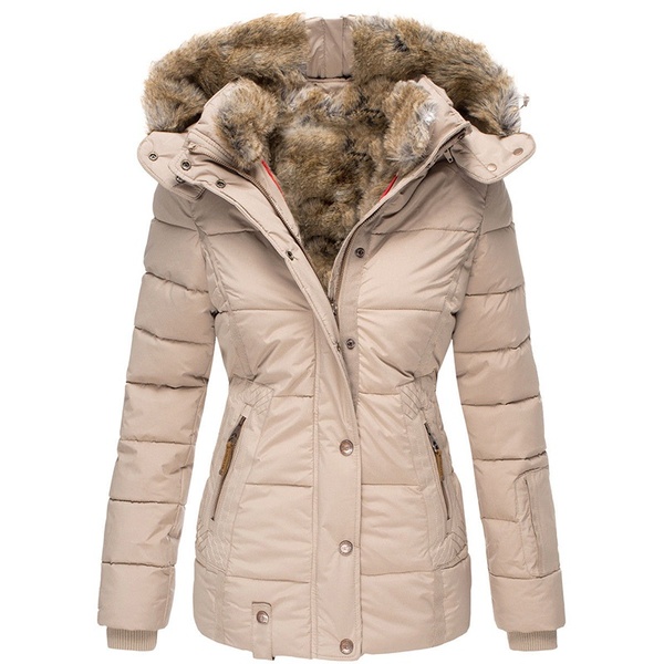 Women/'s Casual Winter Warmer Coat