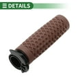 thumbnail image 6 of Unique Bargains 7/8" 22mm 15/16" 24mm Motorcycle Hand Grips Cover Kit Non Slip TPU Handlebar Grips for Motorcycle Scooter Bicycle ATV Brown 1 Set, 6 of 7